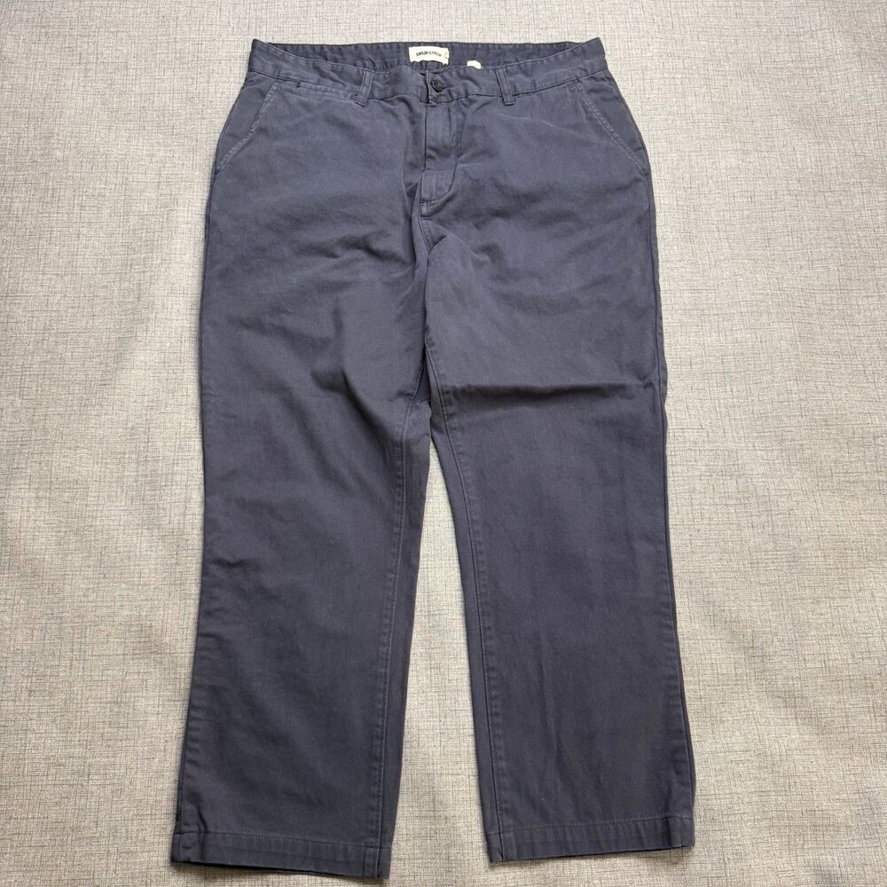 Classic Men's Navy Chinos